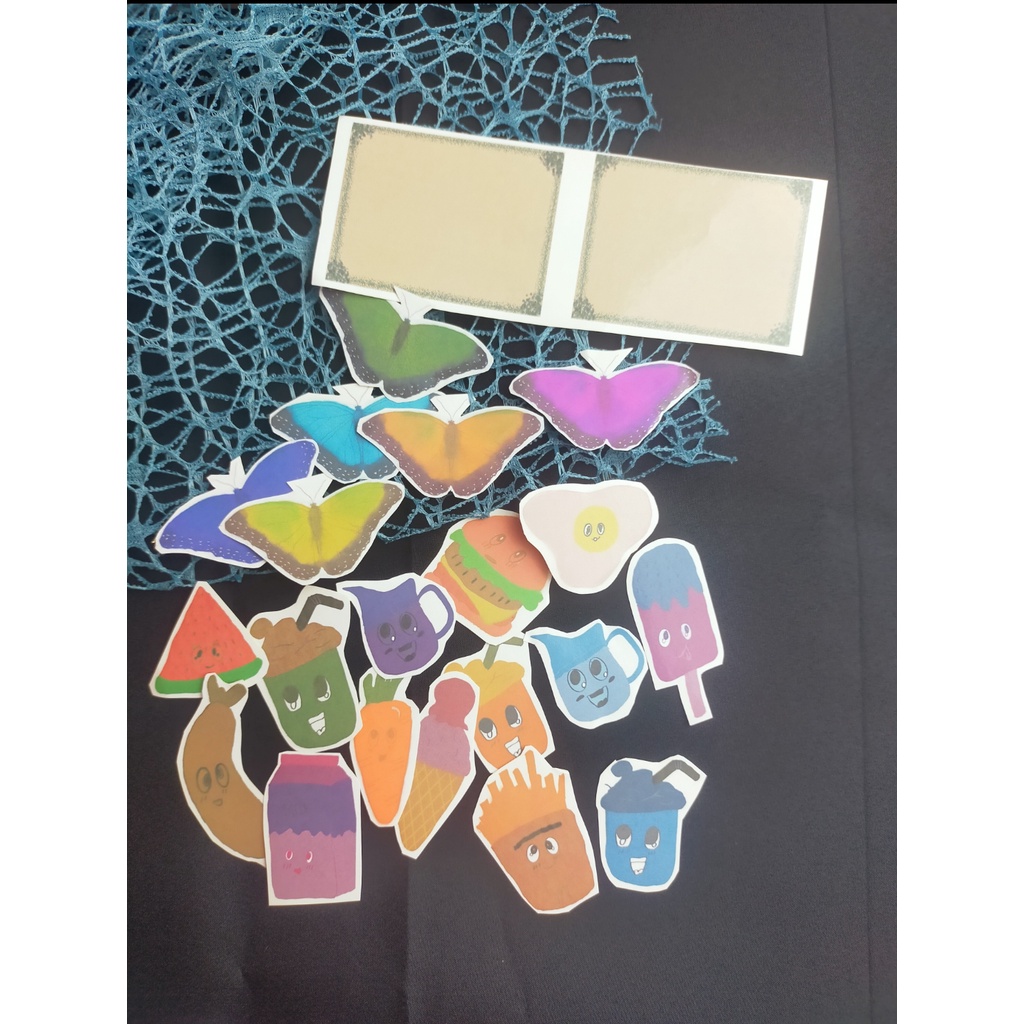 

22 pcs sticker lucu sticker murah sticker vintage