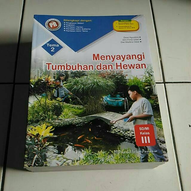 Buku PR Tematik kelas 3, Tema 2