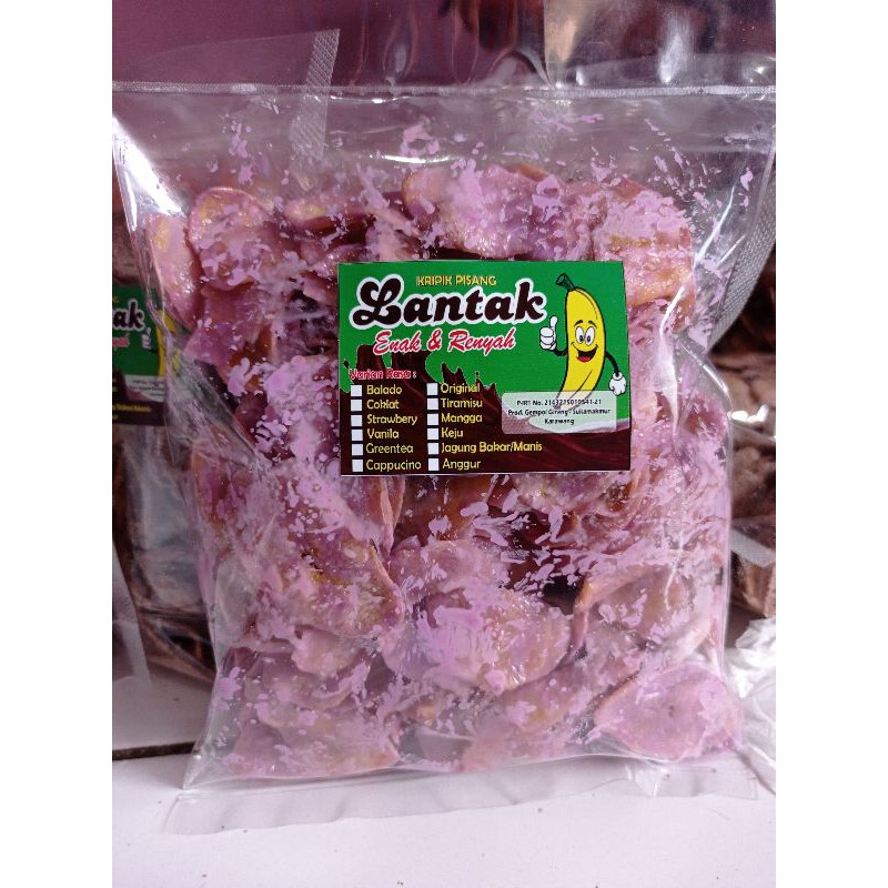 

Lantak kripik pisang Lumer