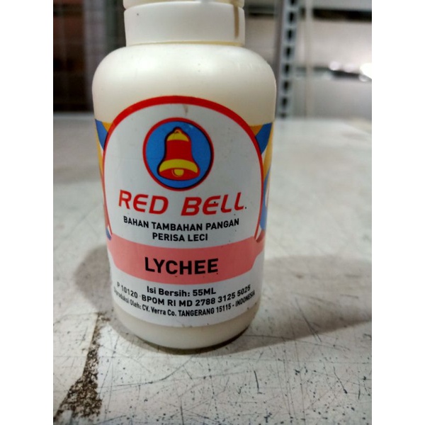 

RED BELL LYCHEE PERISA DAN PEWARNA 55ML COCOK UNTUK DIGUNAKAN SEBAGAI PERISA PADA MINUMAN DENGAN DOSIS PEMAKAIAN 2% B/B