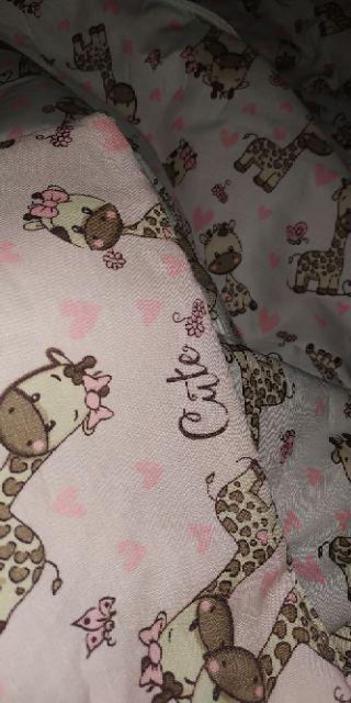 Balmut Besar / Bantal Selimut - Cute Giraffe - Halus Adem