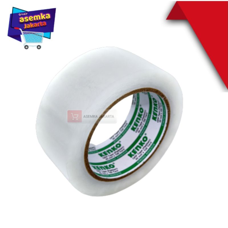 Lakban Bening Plakban 45 MM KENKO 100 Yard OPP Packaging tape