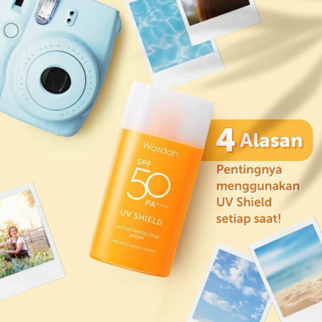 Wardah Uv Shield Spf 50 PA++++ Active Protection Serum