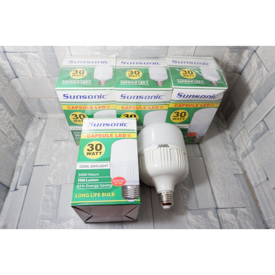 Bohlam LED Tintin 30Watt Lampu Kapsul LED BULB