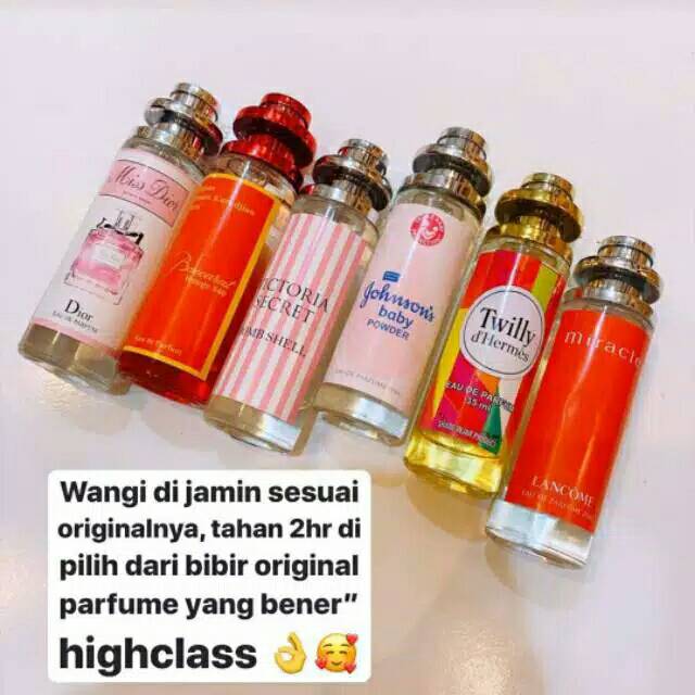 BIBIT PARFUME THAILAND ORIGINAL 100 % 35ML  / PARFUME VIRAL