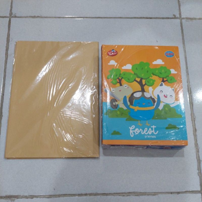 

Sampul Coklat Kwarto (20 PCS) / Sampul Buku Kwarto Coklat Polos