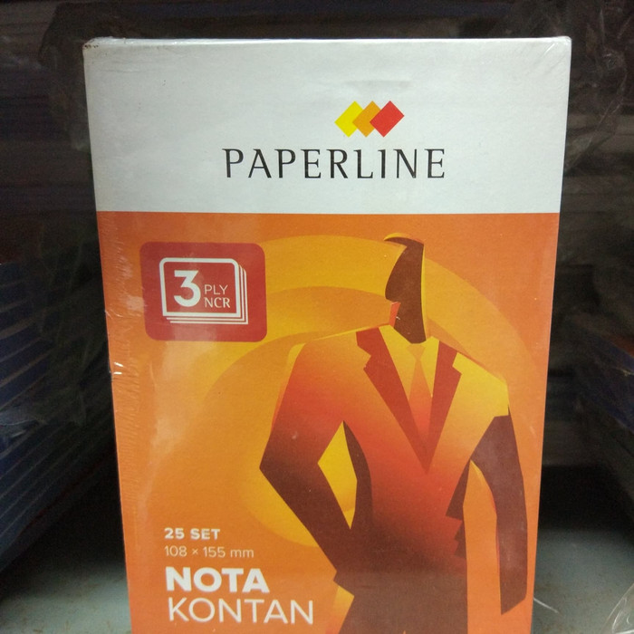 

s50d10x Nota Kontan Kecil 3 Rangkap / 3 Ply Ncr Paperline D501Cnf