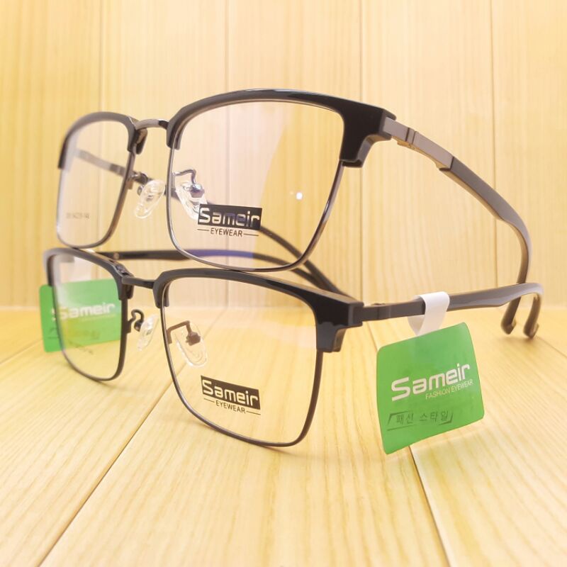 Frame kacamata pria Sameir 2901 - Kacamata kotak minus Pria