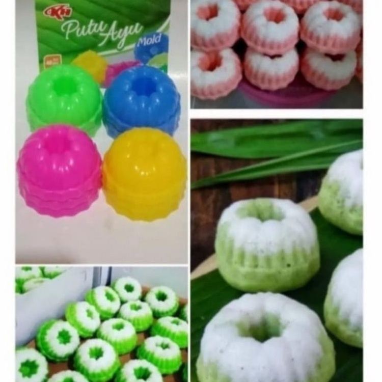 CETAKAN KUE PUTU AYU BULAT SATUAN CETAKAN AGAR CETAKAN KUE