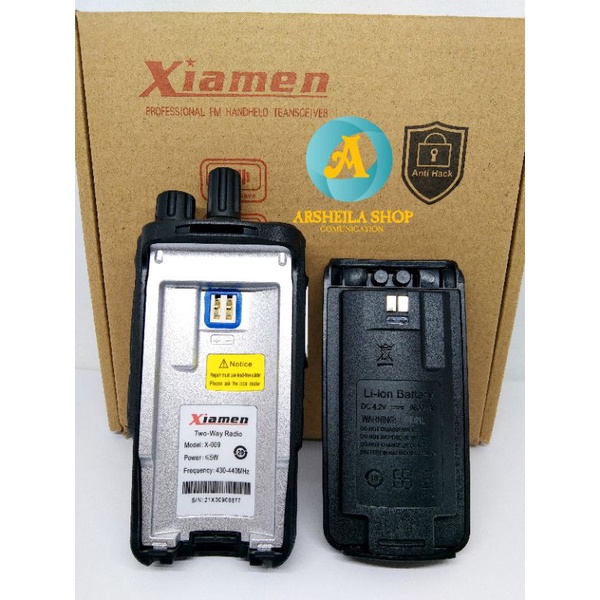 Ht xiamen X 009 uhf pengganti X 008 original