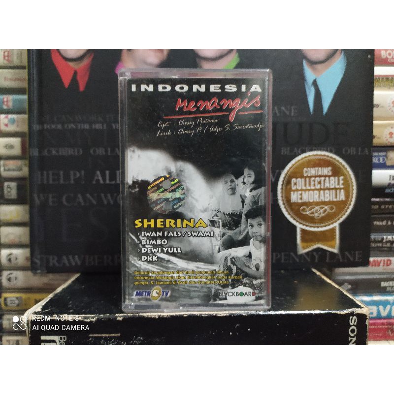 Kaset pita : INDONESIA Menangis.