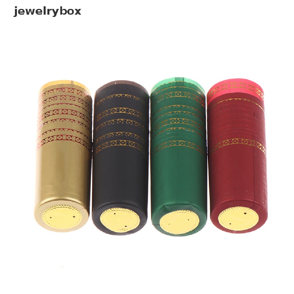 10 Pcs Tutup Segel Botol Wine Bahan PVC Untuk Aksesoris Butik