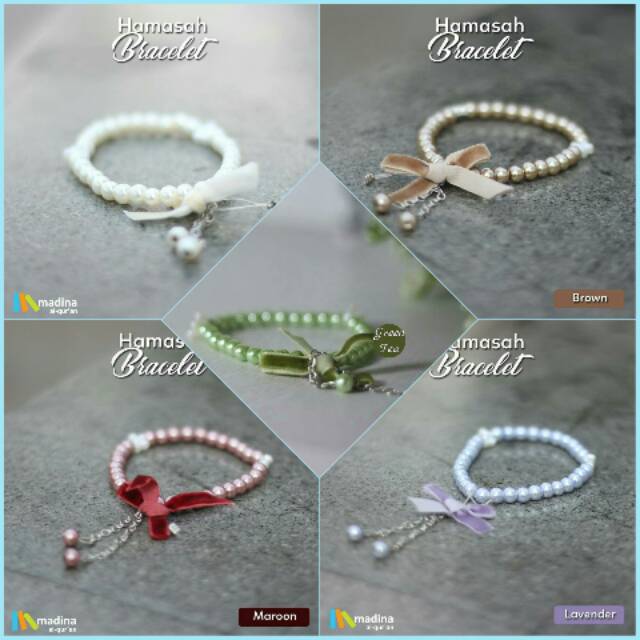 Gelang tasbih cantik wanita Madina 33 butir