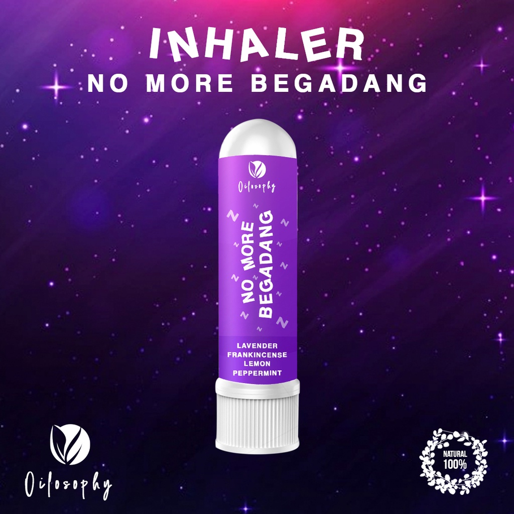 inheler terapi insomnia susah tidur minyak essential oil original