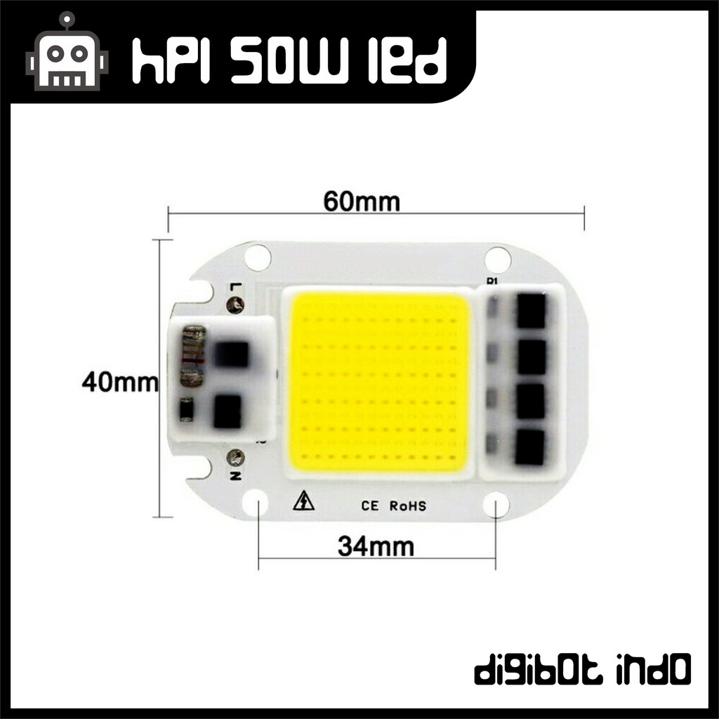 HPL LED 50W 220V