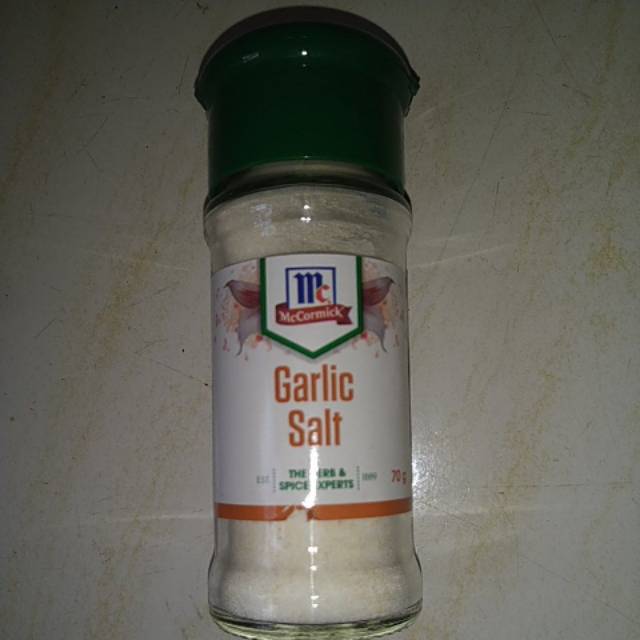

mccormick garlic salt 70gr impor produk original