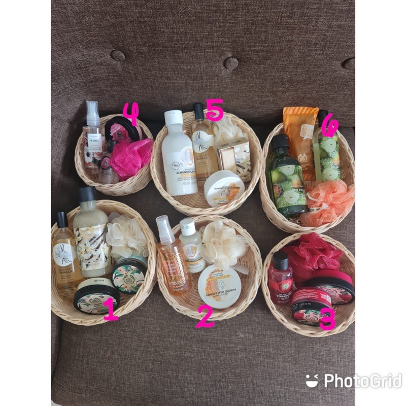Official The Body Shop Gift  (Free Shopping Bag)