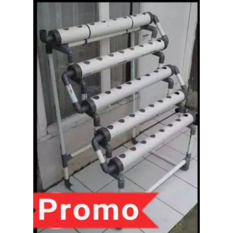 Set Lengkap Hidroponik/ aquaponik DFT/ NFT