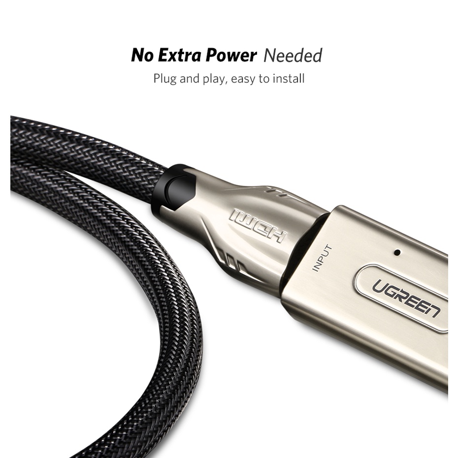 UGREEN Extender Repeater Amplifier HDMI To HDMI Booster Up To 60M Max