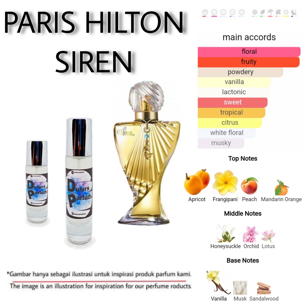 SIREN/PARIS SIREN/PARIS HILTON SIREN/PARFUM/PARFUM BIBIT/PARFUM MURAH/PARFUM PARIS HILTON SIREN