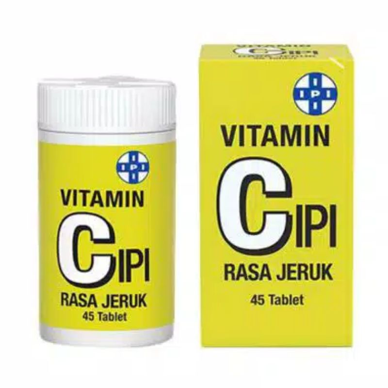 vitamin C ipi rasa jeruk isi 45 Tablet