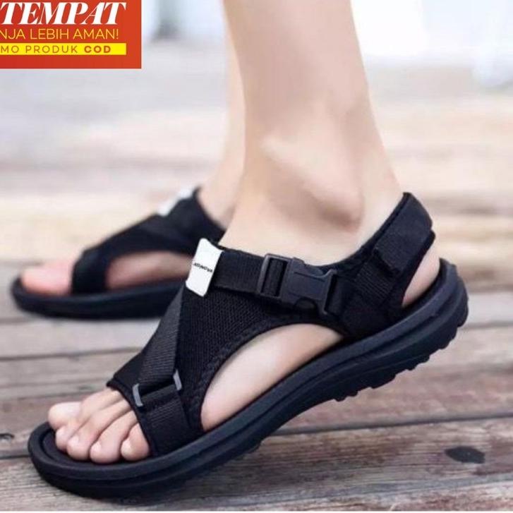 Terbaik Sandal Pria Kekinian ADINOVA  Sandal Korea Pria Import  Sandal Hiking Outdoor Pria Terbaru
