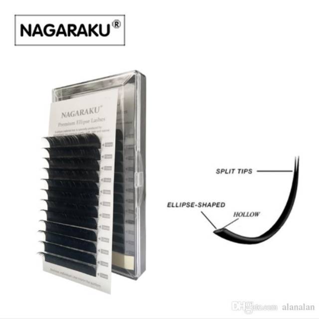 Nagaraku Premiun Ellips For Eyelash Extansion LEMBUT