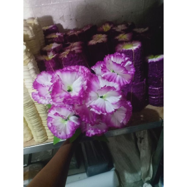bunga pom pom cabang 5 jual  per lusin