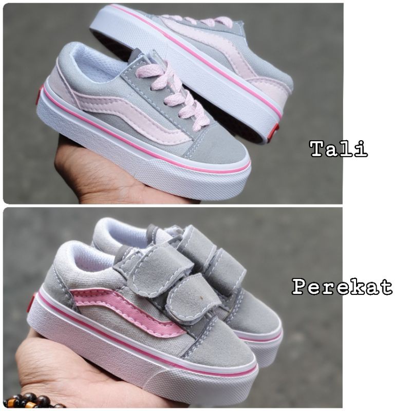 KECEIN SEPATU OLDSKOOL Mix Pink ANAK MINI SIZE