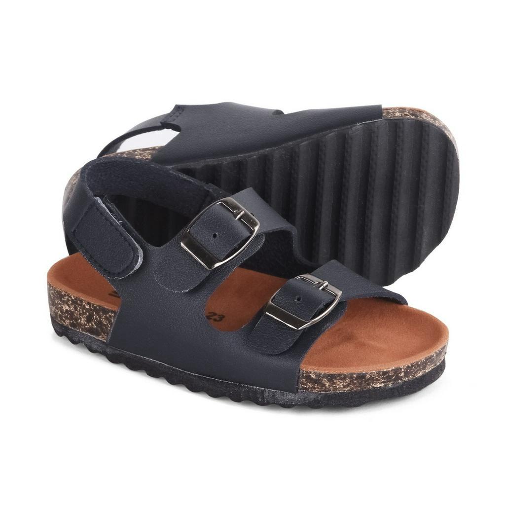 Sandal Anak Unisex Usia 1 Sampai 2 Tahun Model Casual CHT4 Navy