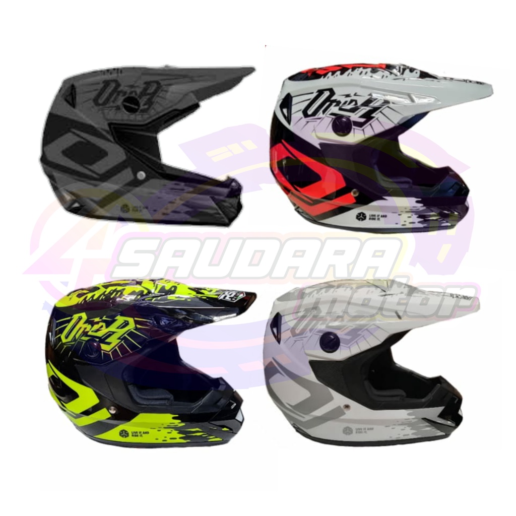 HELM RSV ORCA REBEL - R NEW EDITION HELM MOTOR TRAIL SUPERMOTO MOTOCROSS