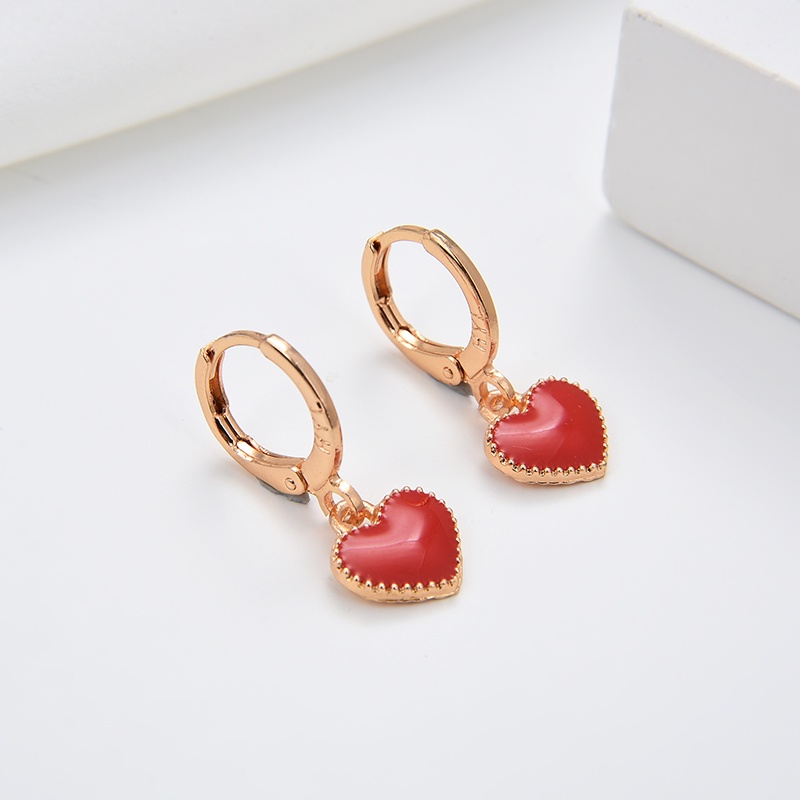 Anting Titanium Anak Emas Asli Muda Wanita Korea Anti Karat Karat Panjang Selamanya Korea Dewasa Bunga Style Korean Style Tusuk 37