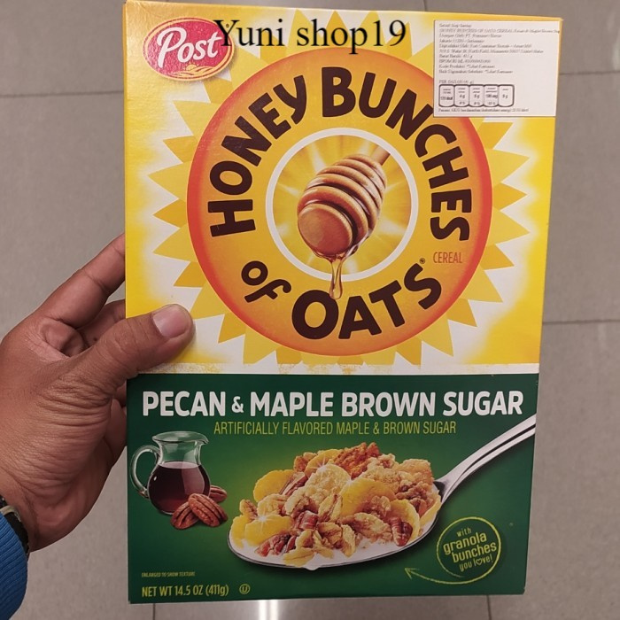 

post honey bunches pecan maple brown sugar 411gr