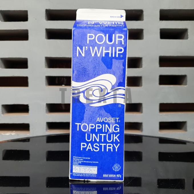 

(BISA COD) WHIPPING CREAM POUR N WHIP 1 LITER