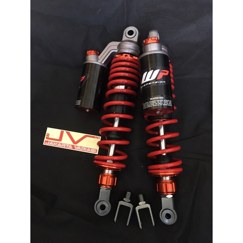 Shockbreaker Tabung Atas Model Wp Grey Series Shock Nmax Pcx Rx king Aerox Supra X Vega F1zr dll-Merah