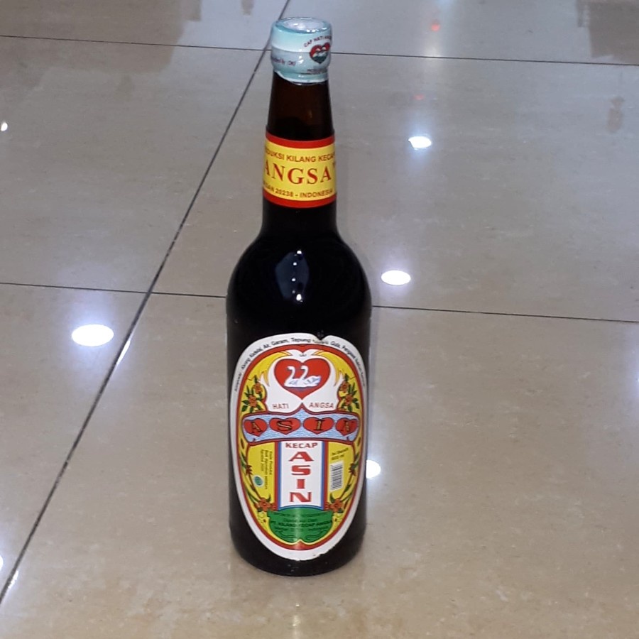 {HALAL} Kecap Asin Cap Hati Angsa 600 ML Asli Medan Soy Sauce