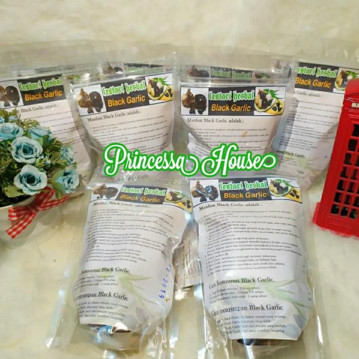 

AMPUH BLACK GARLIC - BAWANG HITAM HERBAL - BAWANG HITAM AJAIB - 250 GRAM !!!