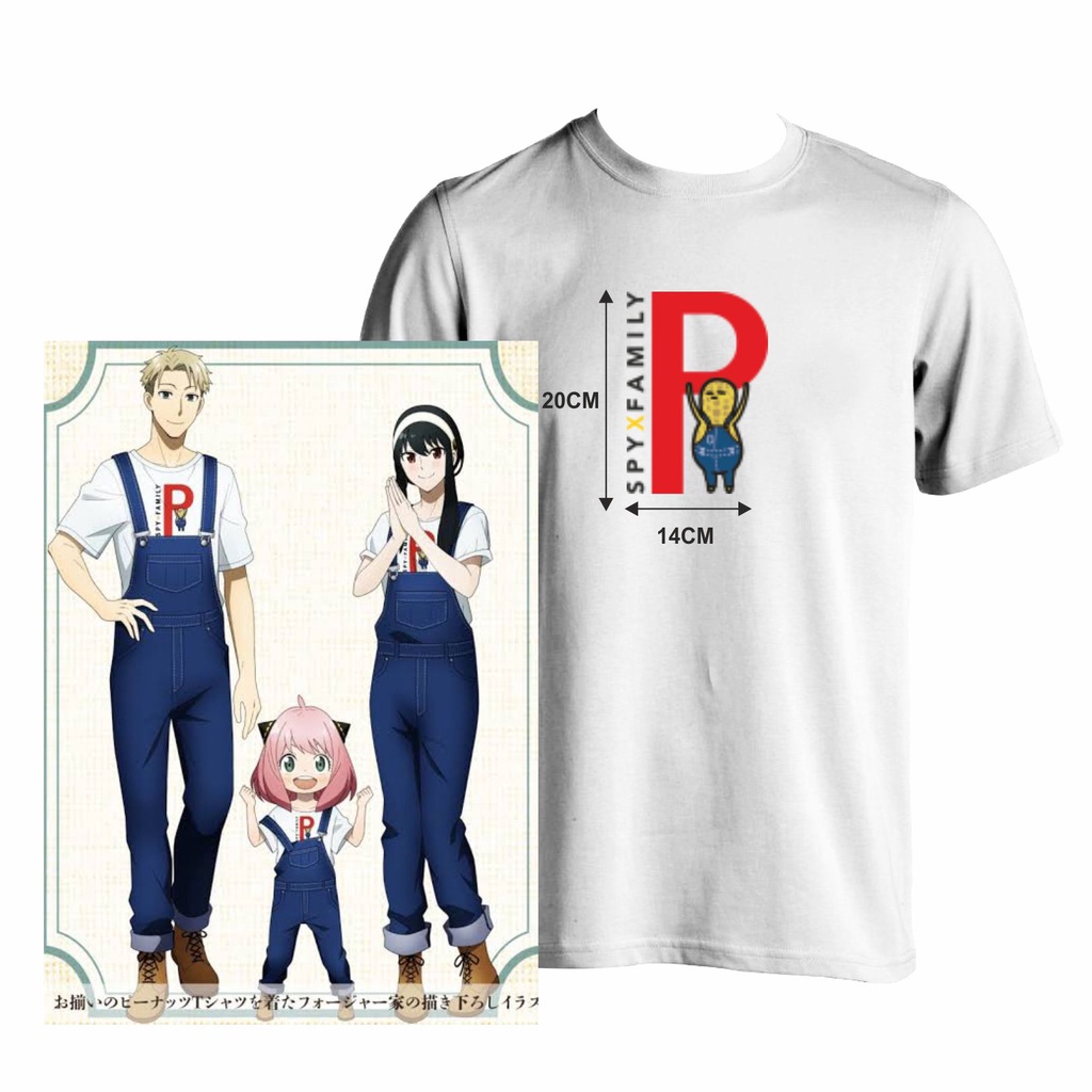 KOSTUM Spy X Family KAOS SABLON Costume Cosplay