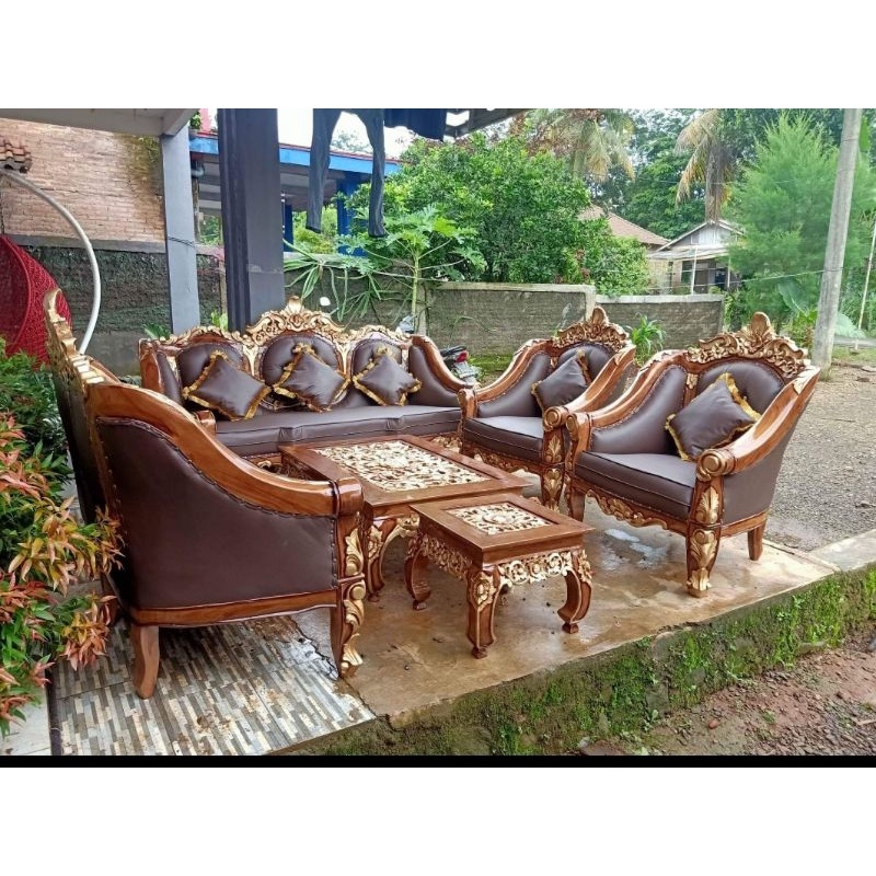 kursi tamu ganesa ukir jepara/kursi tamu sofa ganesa jati jepara