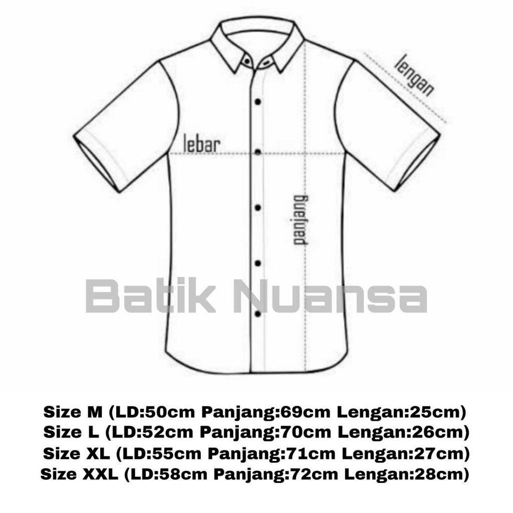 kemeja batik kekinian - kemeja lengan pendek - kemeja batik murah