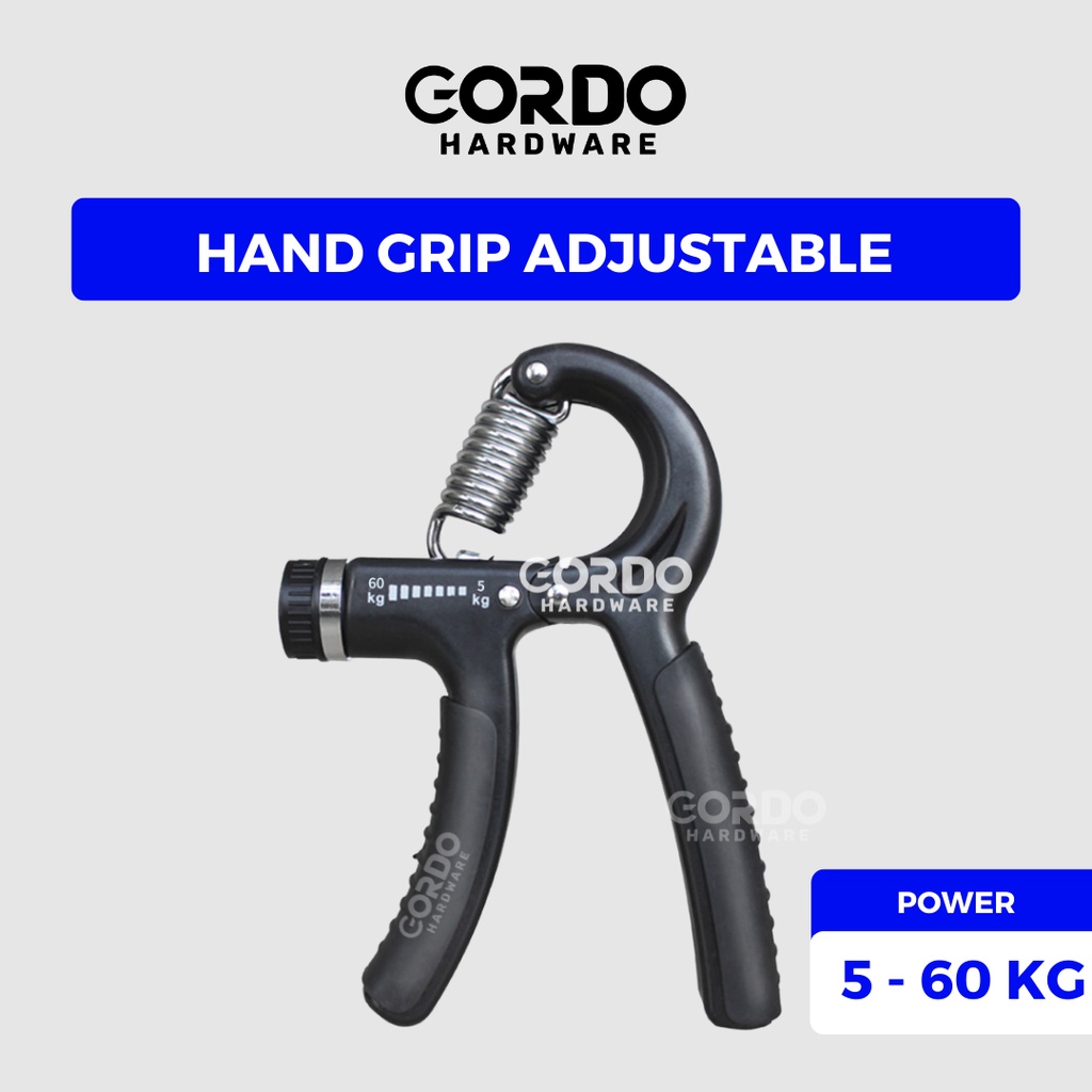 Forearm Power Wrist / Power Wrist Forearm / Exercse Hand Grip 20 KG / Alat Fitness Olahraga Tangan-HANDGRIP - 5-60 KG
