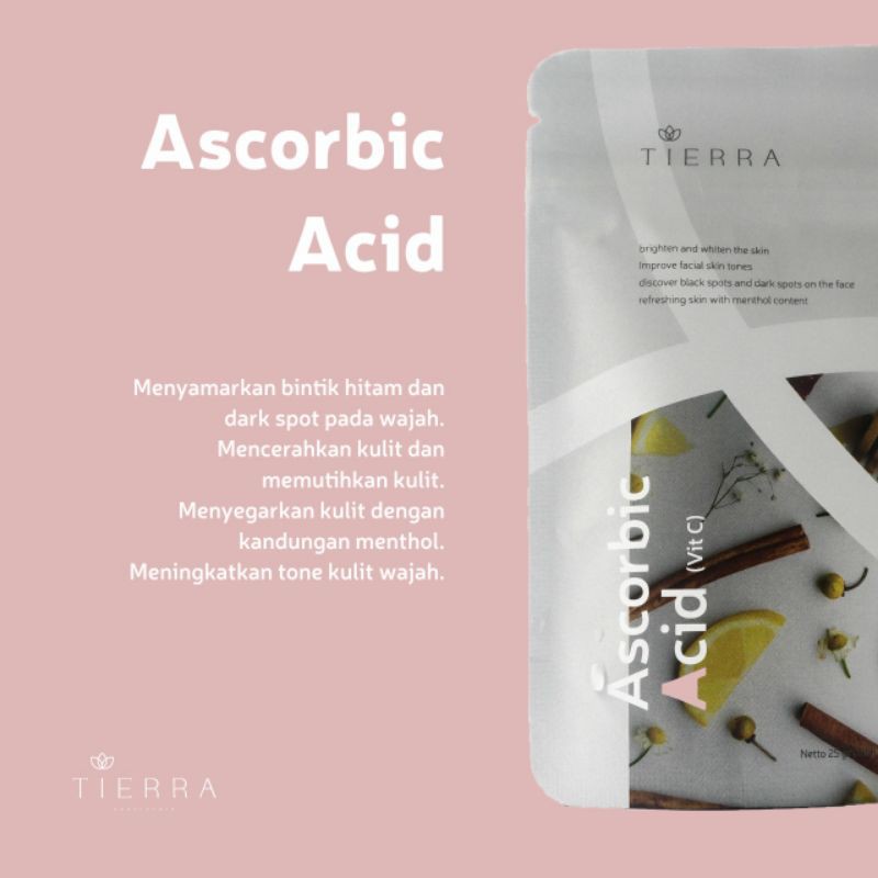 Masker Tierra Ascorbic Acid Shopee Indonesia