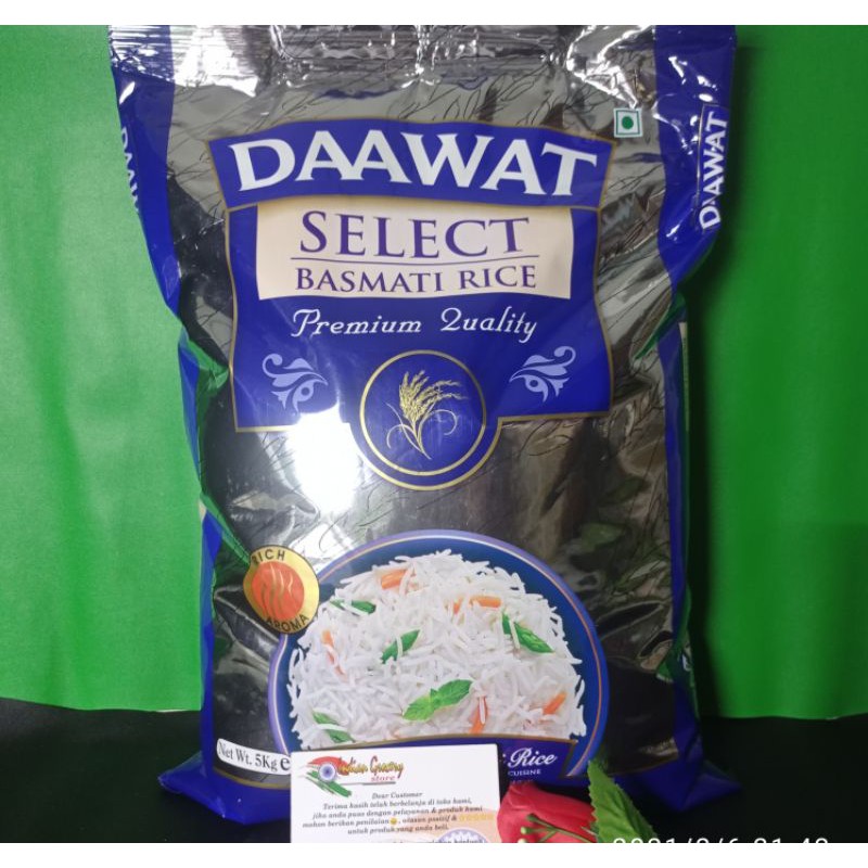 

BASMATI RICE DAAWAT SELECT 5KG