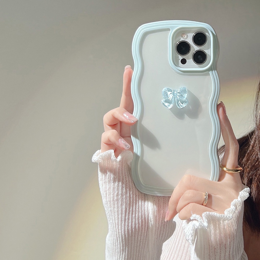 Casing tpu iPhone 13pro 13prm 11 7Plus 8Plus Xr XS 13 12pro Max Aksen Cermin Shockproof