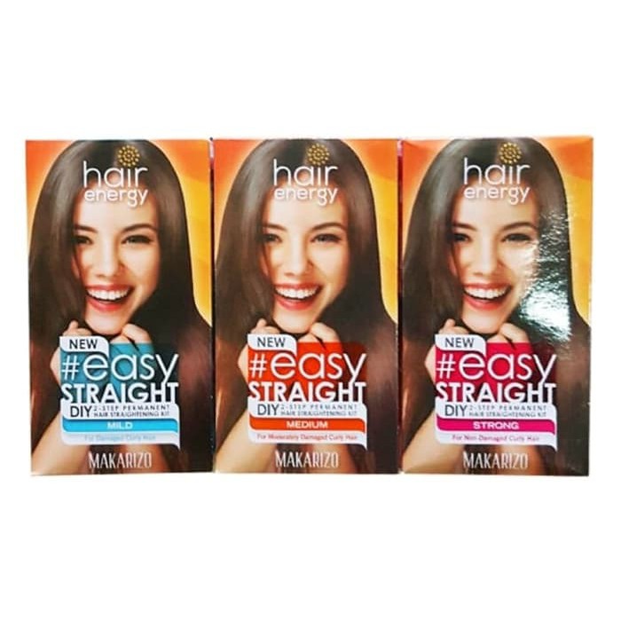 Makarizo Hair Energy #EasyStraight -120 mL Pelurusan Rambut