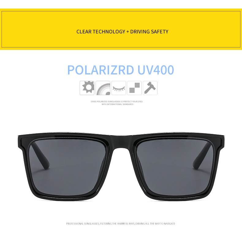 Kacamata Hitam Cowo Cewe Fashion Kacamata Hitam Retro Gaya Sunglasses X200