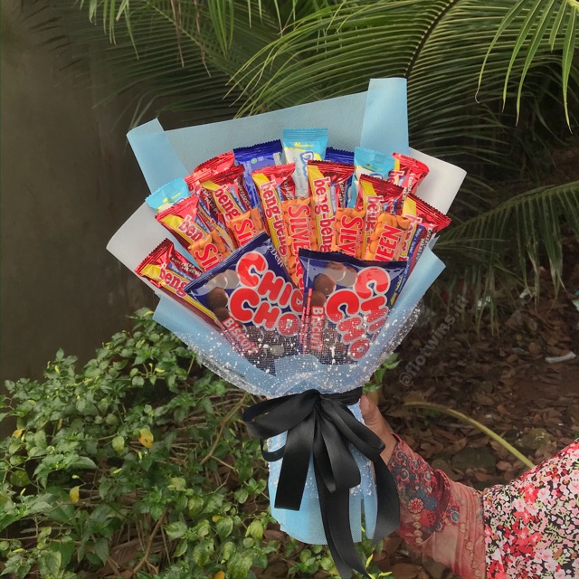 Buket Snack Jumbo/ Snack Bouquet/ Bucket Snack Wisuda