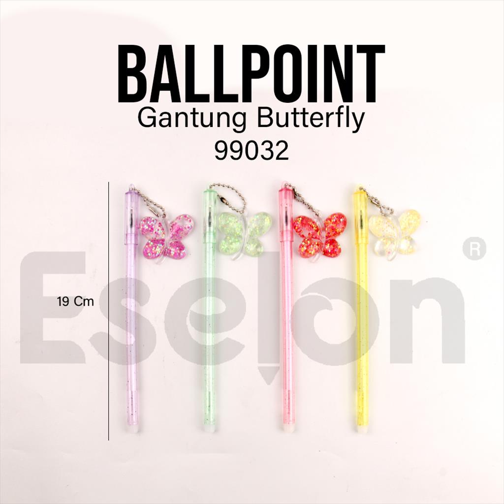 

Pulpen 12pcs Gel Kupu-Kupu 99032 / 1pack Pulpen Fancy