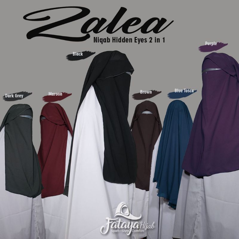 Niqab Hidden Eyes Zalea FatayaHijab