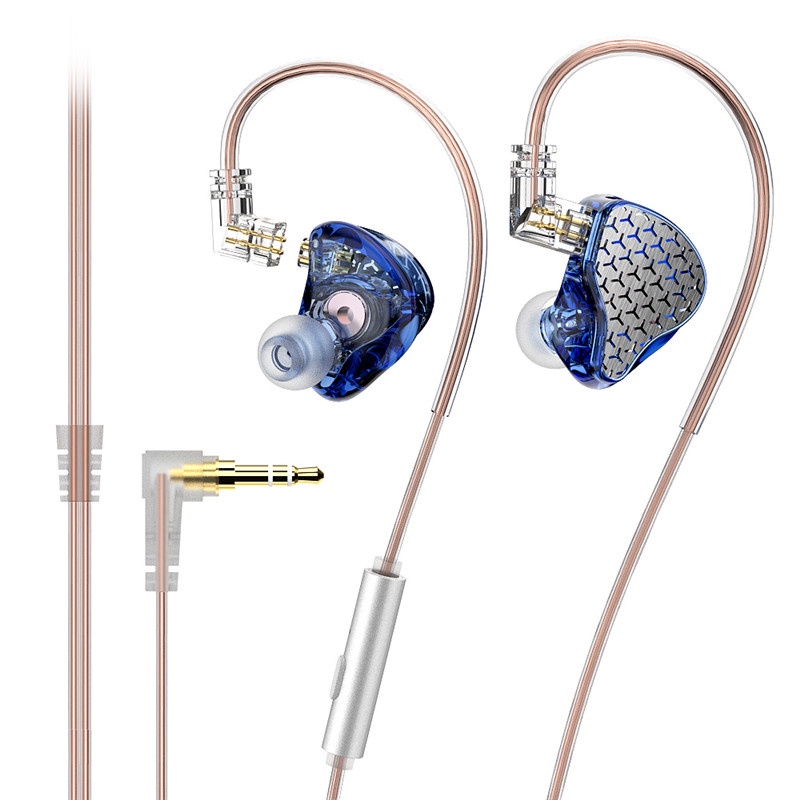 Esx Max Earphone In ear Electrostatic Dynamic HIFI Dengan Fitur Noise Canceling